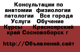 Консультации по анатомии, физиологии, патологии - Все города Услуги » Обучение. Курсы   . Красноярский край,Сосновоборск г.